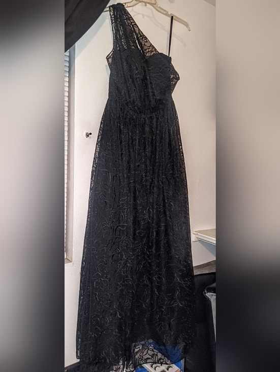 As it May Dresses & Skirts - As It May, One-Shoulder Lace Gown